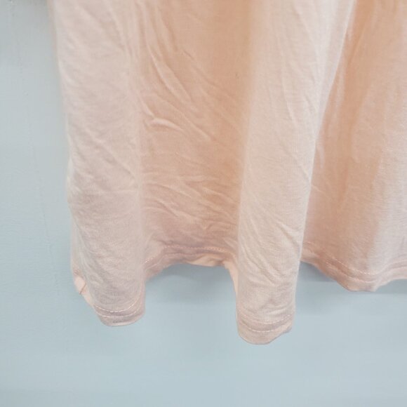 Amaryllis Womens Floral Boho Blouse Top 2X Peach Spring Pastel Fairy Feminine - Picture 6 of 13